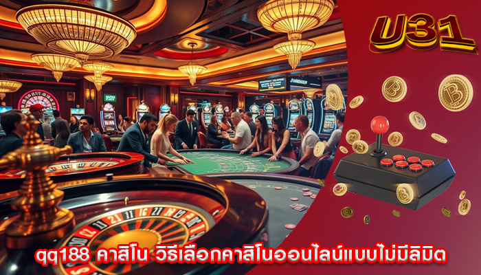 qq188 คาสิโน วิธีเลือกคาสิโนออนไลน์แบบไม่มีลิมิต