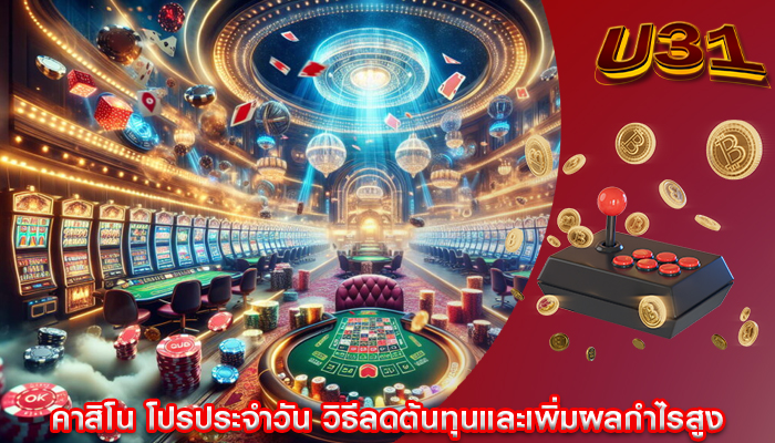 คาสิโน โปรประจำวัน วิธีลดต้นทุนและเพิ่มผลกำไร