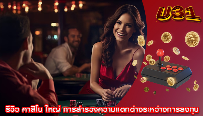 รีวิว คาสิโน ใหญ่ การสำรวจความแตกต่างระหว่างการลงทุน