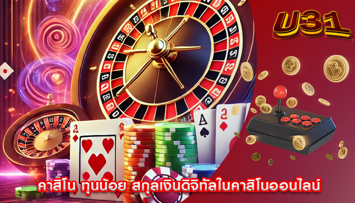 คาสิโน ทุนน้อย สกุลเงินดิจิทัลในคาสิโนออนไลน์