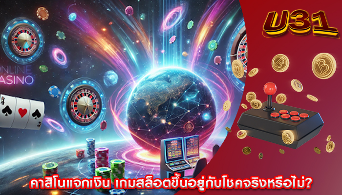 คาสิโนแจกเงิน เกมสล็อตขึ้นอยู่กับโชคจริงหรือไม่?